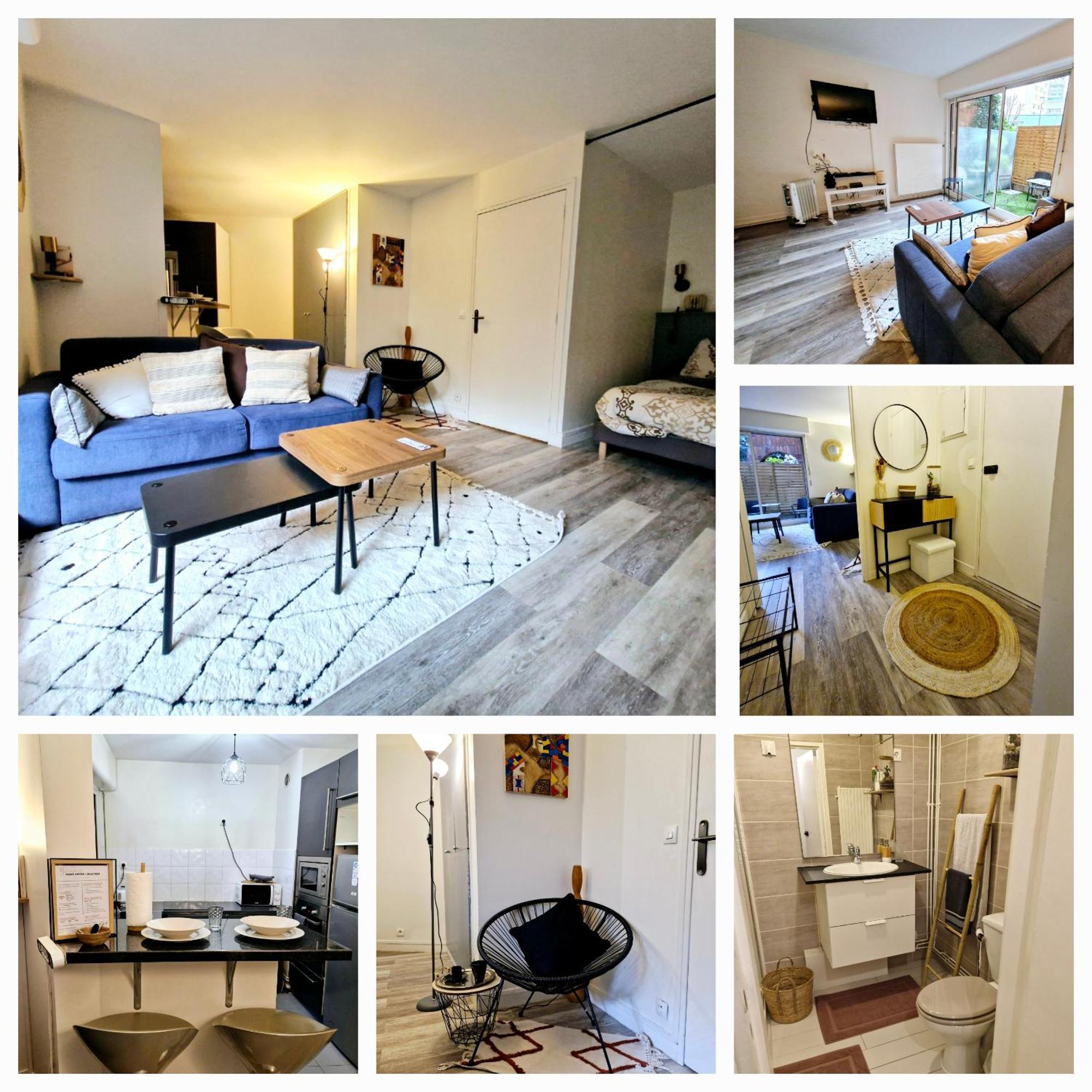 Bel Appartement Parisien Buitenkant foto